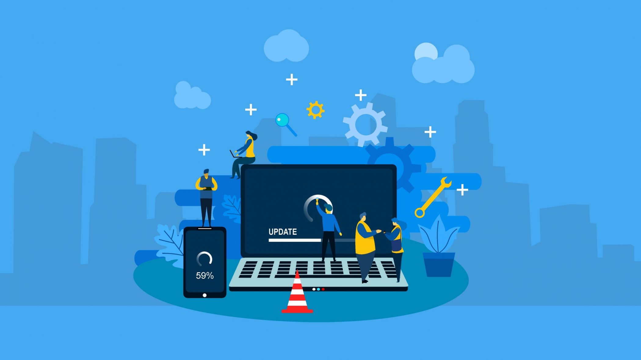 Quản trị nội dung và dữ liệu của website trung tâm ngoại ngữ có khó không?