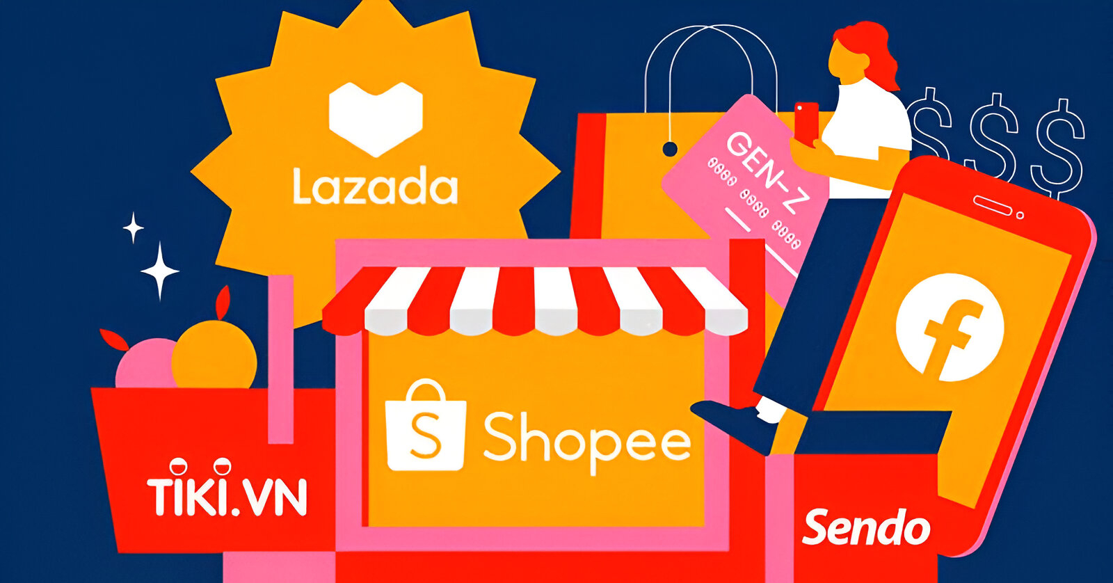 Top xu hướng Ecommerce Marketing Shopee Tiki Lazada TikTok Shop