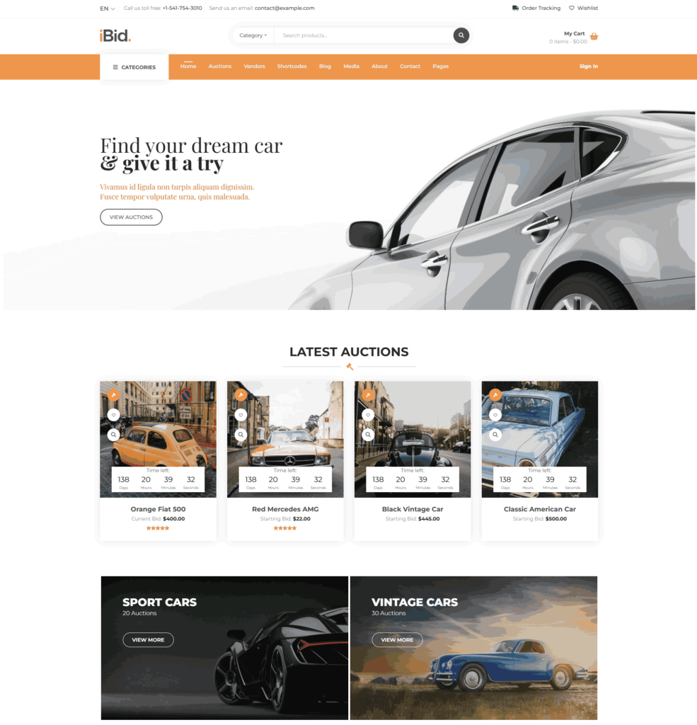 Hình ảnh website trực quan