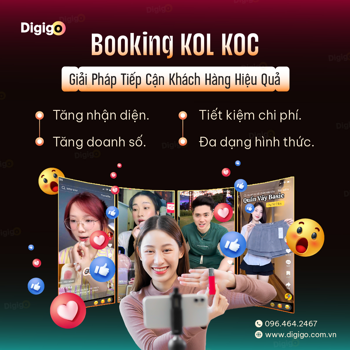 Dịch vụ booking KOL KOC giúp thương hiệu tiếp cận khách hàng