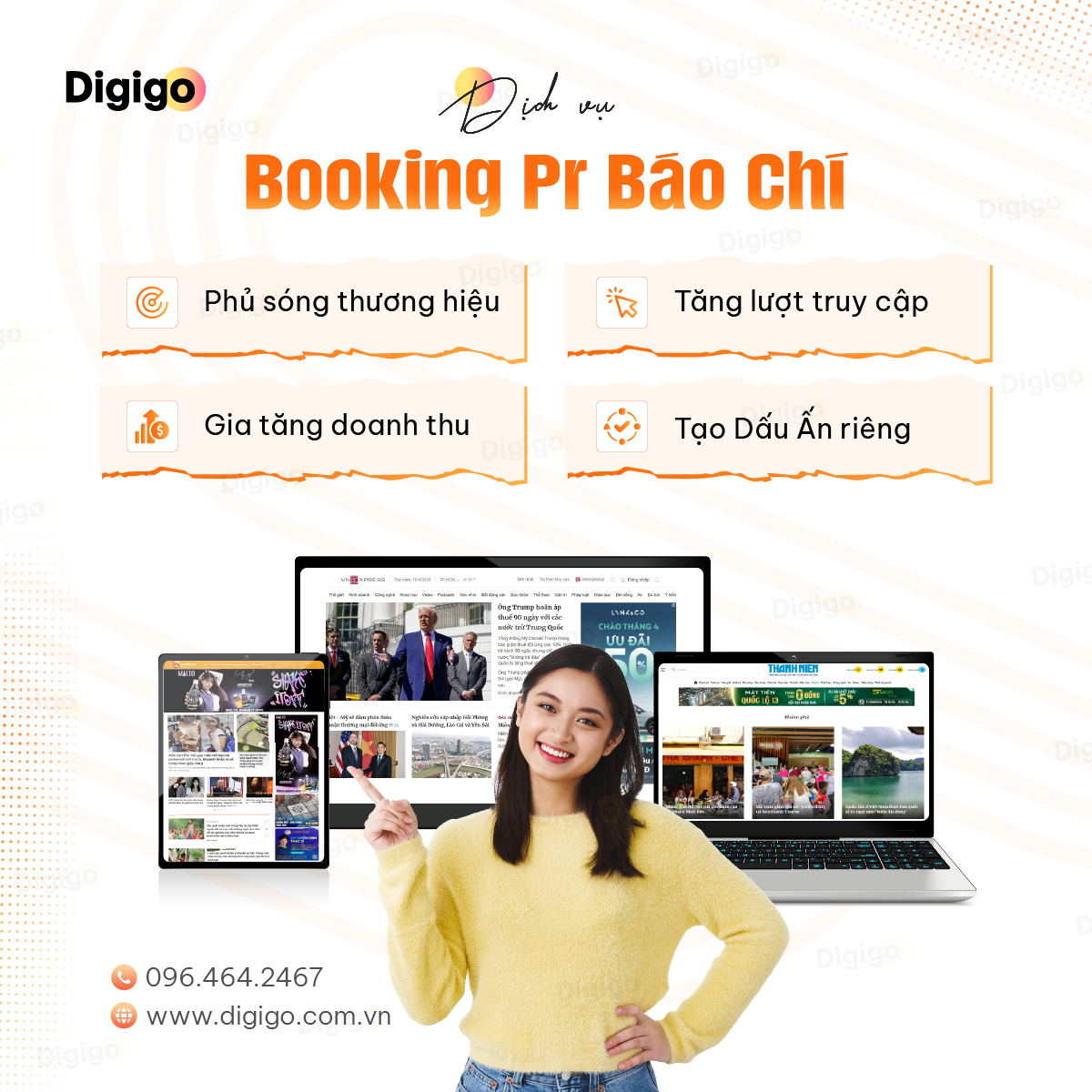 Dịch vụ booking PR báo chí nâng cao uy tín thương hiệu