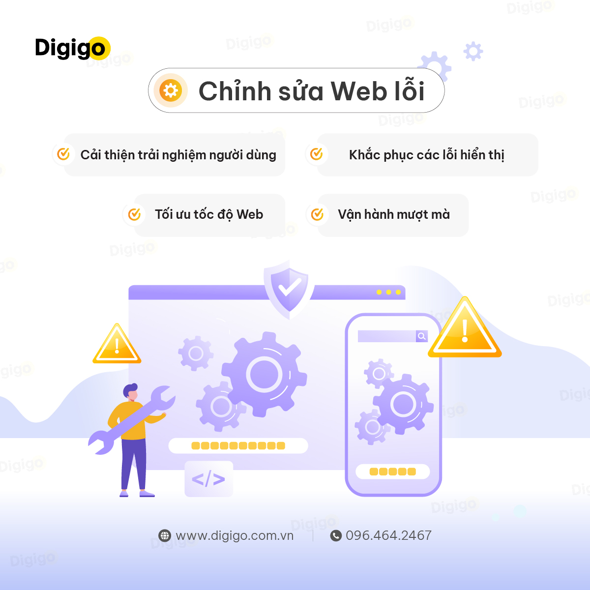 Dịch vụ chỉnh sửa web lỗi nhanh chóng giúp website vận hành mượt mà