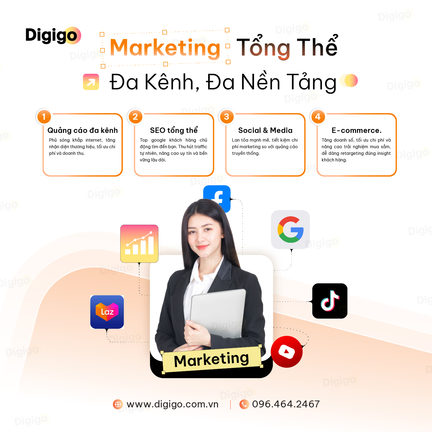 Dịch Vụ Marketing Tổng Thể Digigo - Giải Pháp Toàn Diện Cho Doanh Nghiệp
