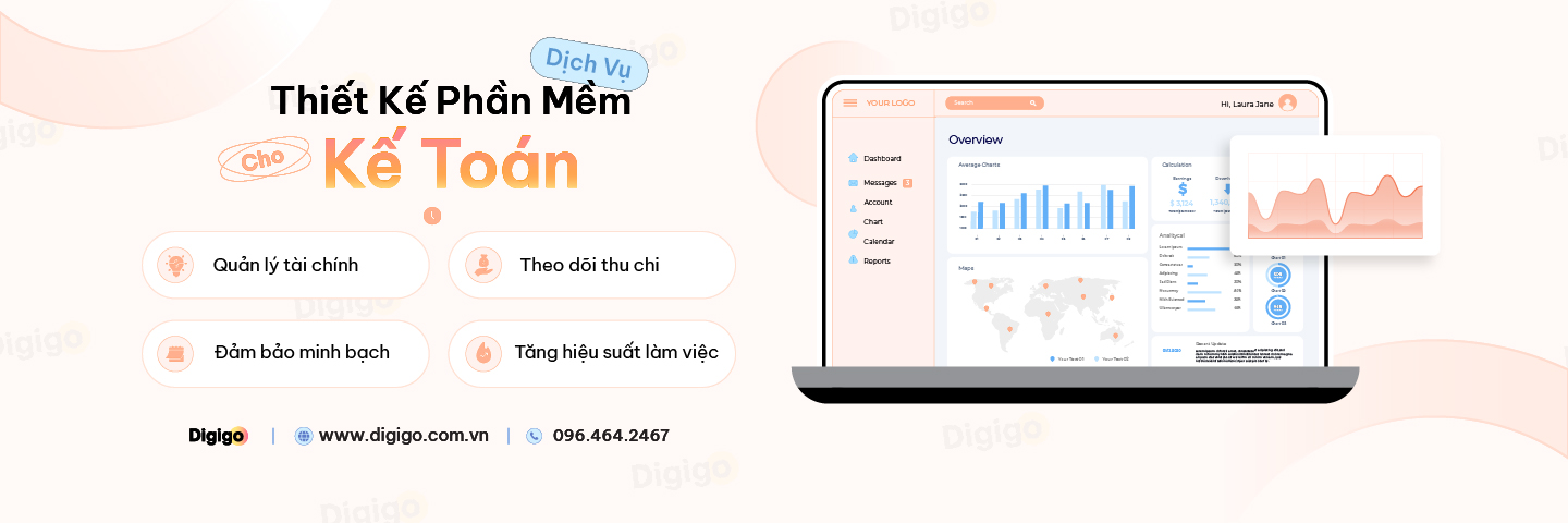 Dịch vụ  lập trình  phần mềm cho kế toán giúp quản lý tài chính chính xác nhất