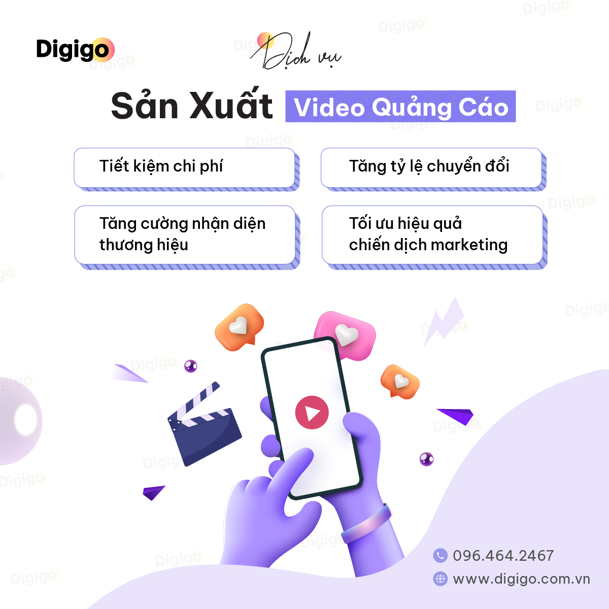 Dịch Vụ Sản Xuất Video Quảng Cáo – Giải Pháp Truyền Thông Hiệu Quả Cùng Digigo