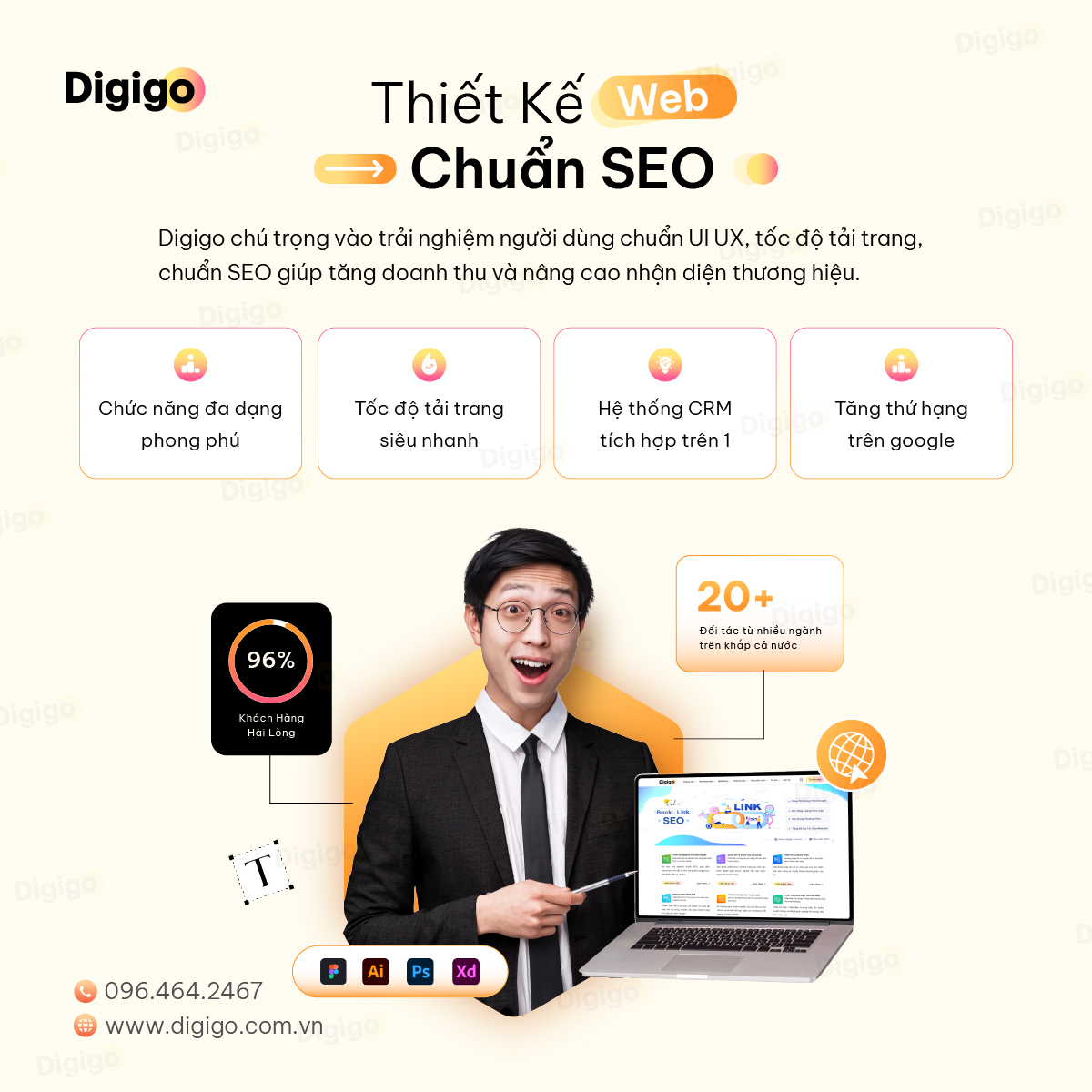 Dịch vụ thiết kế web chuẩn SEO  tăng thứ hạng google bức phá doanh thu