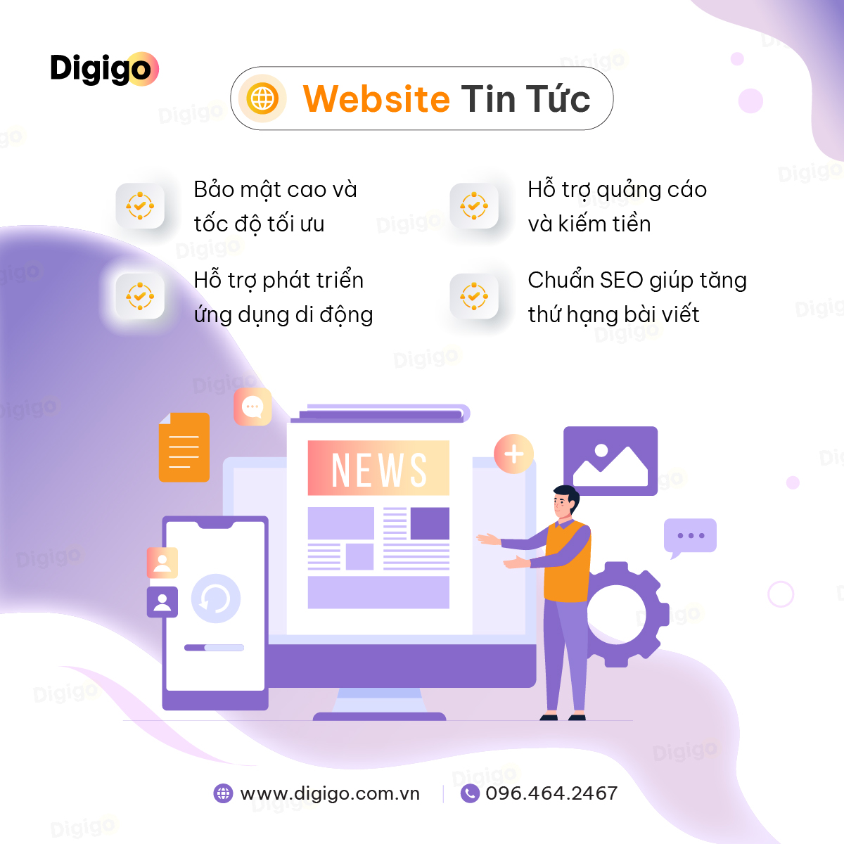 Dịch vụ lập trình Website tin tức chuyên nghiệp giúp cập nhật thông tin nhanh