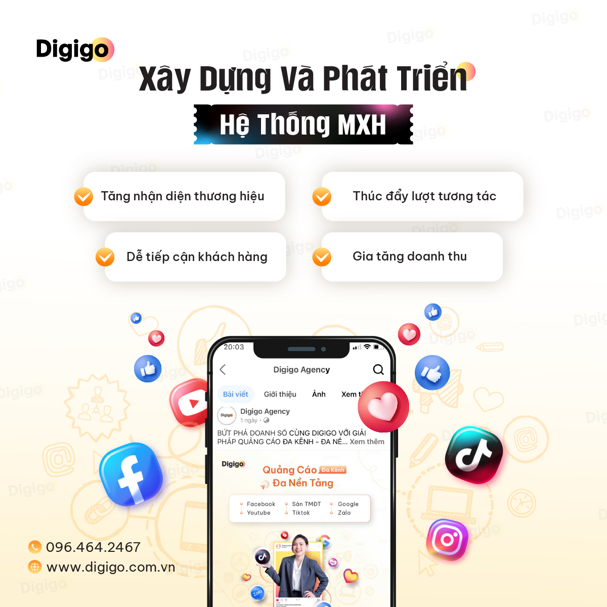 Xây dựng, phát triển hệ thống MXH nâng tầm chất thương hiệu