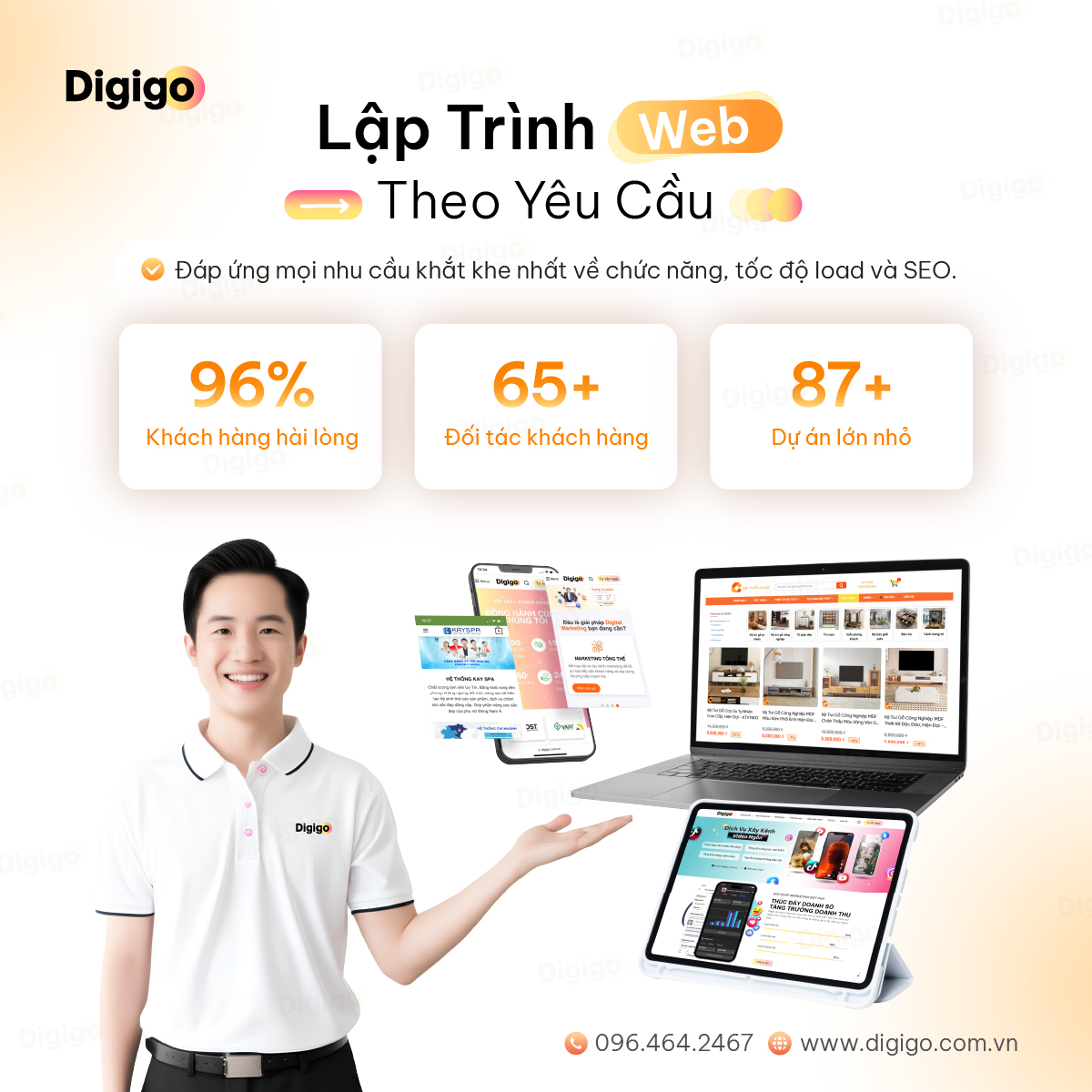 Dich vụ lập trình web theo yêu cầu đáp ứng mọi nhu cầu doanh nghiệp