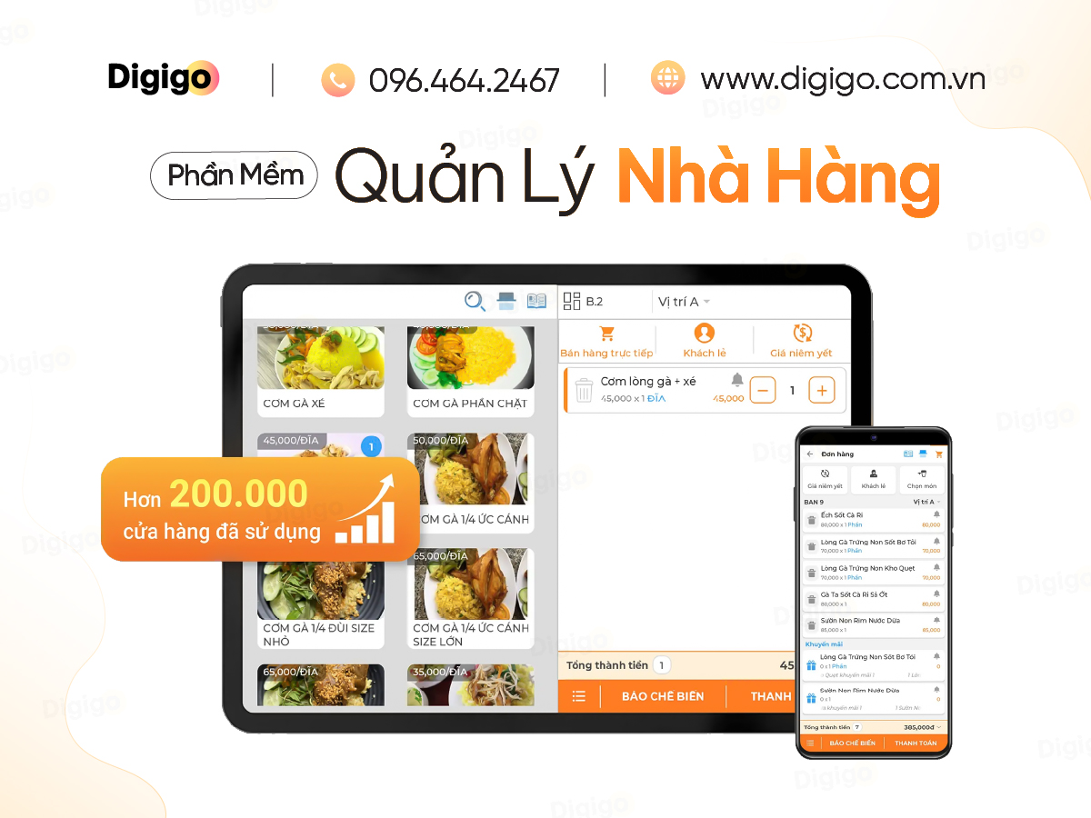 Dịch vụ  lập trình  phần mềm quản lý nhà hàng giúp tối ưu vận hành và doanh thu