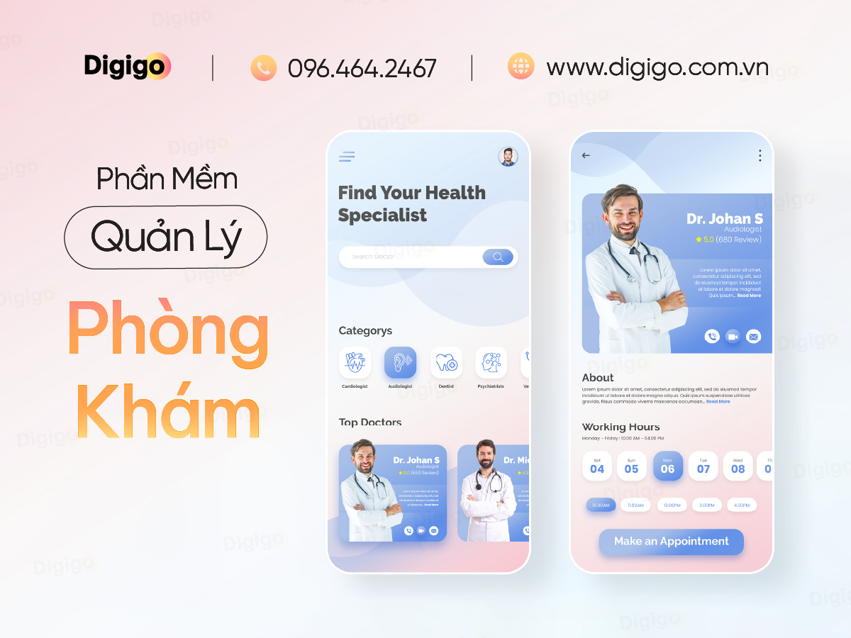 Lập trình phần mềm quản lý phòng khám y tế chuyên nghiệp