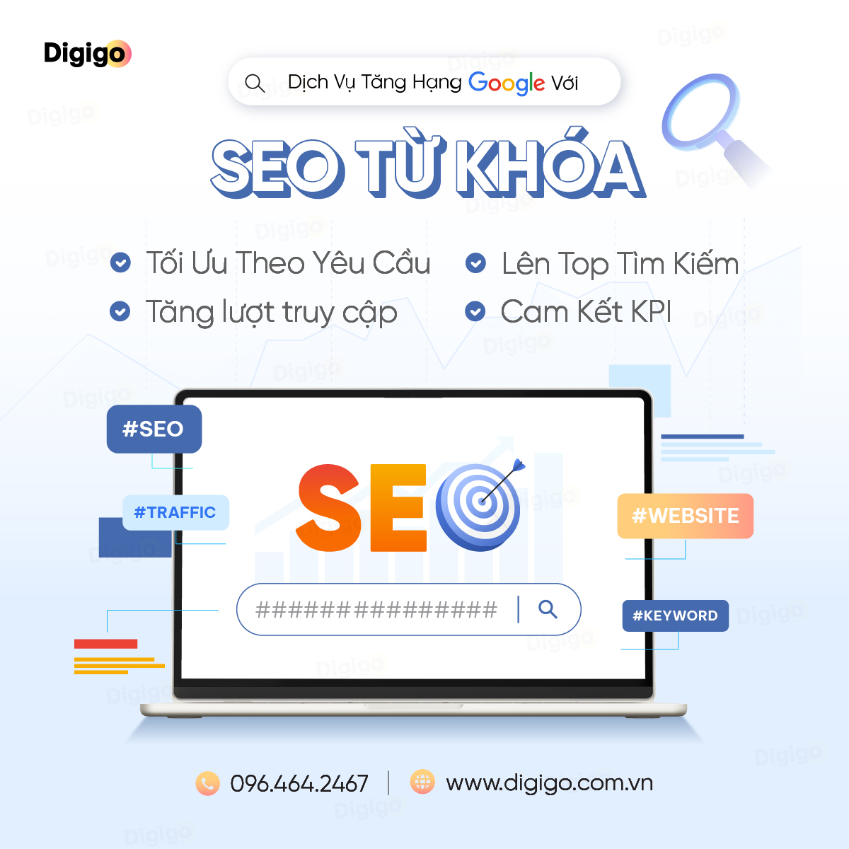 Dịch vụ SEO từ khóa theo yêu cầu chiến lược giúp web lên Top Google