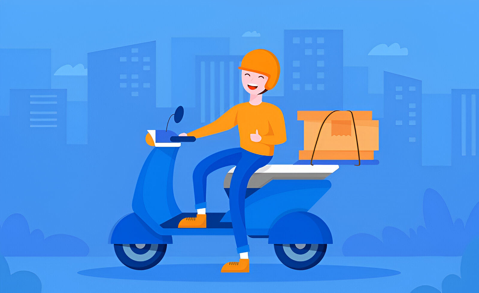 Thiết kế website giới dịch vụ giao hàng, vận tải chuyên nghiệp