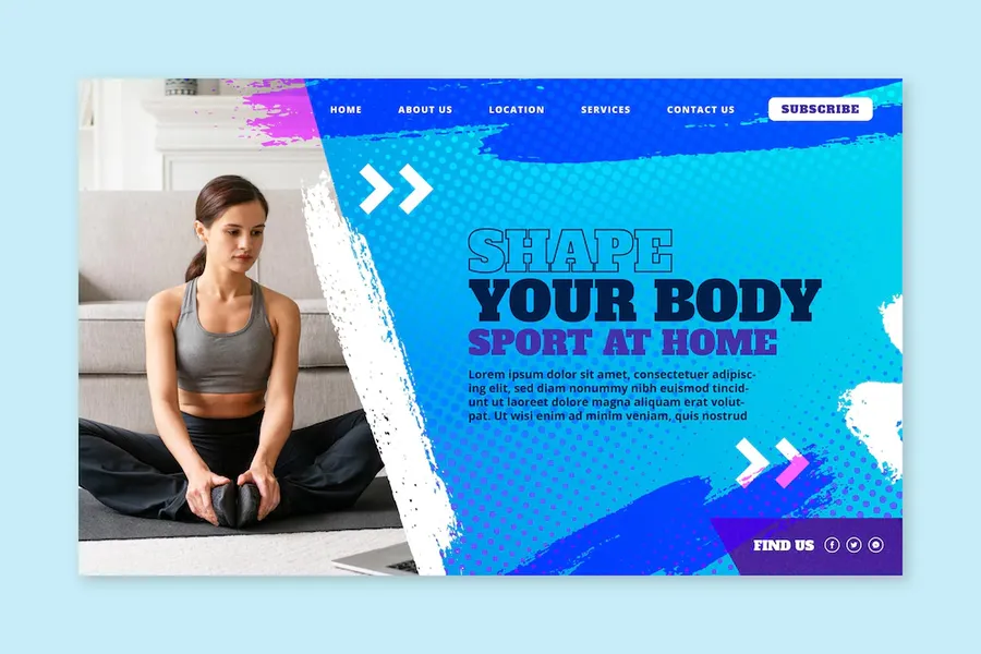 Thiết kế website cho phòng gym, yoga chuyên nghiệp, ấn tượng