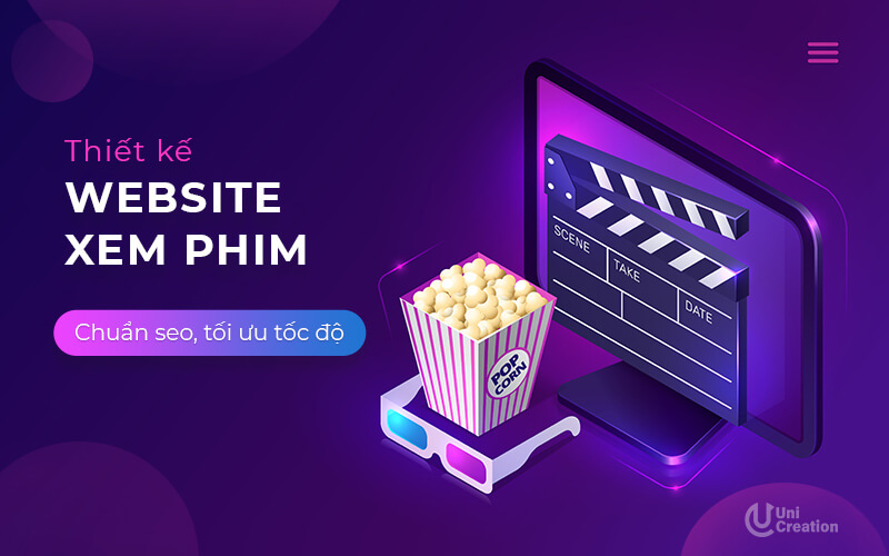 Dịch vụ lập trình Web về giải trí phim ảnh thu hút người xem và tăng tương tác
