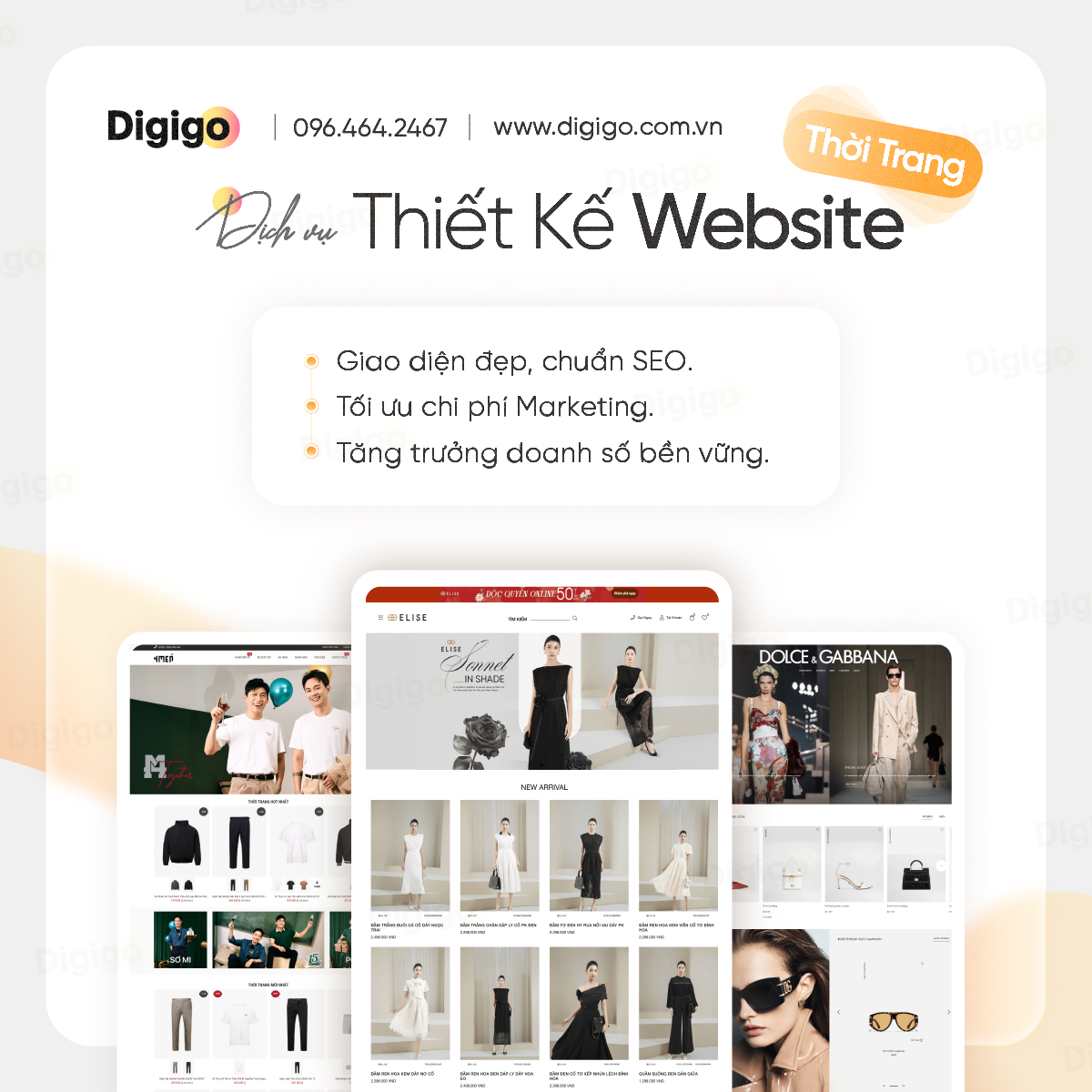 Dịch vụ thiết kế website thời trang chuẩn SEO – Tăng trưởng doanh số mạnh